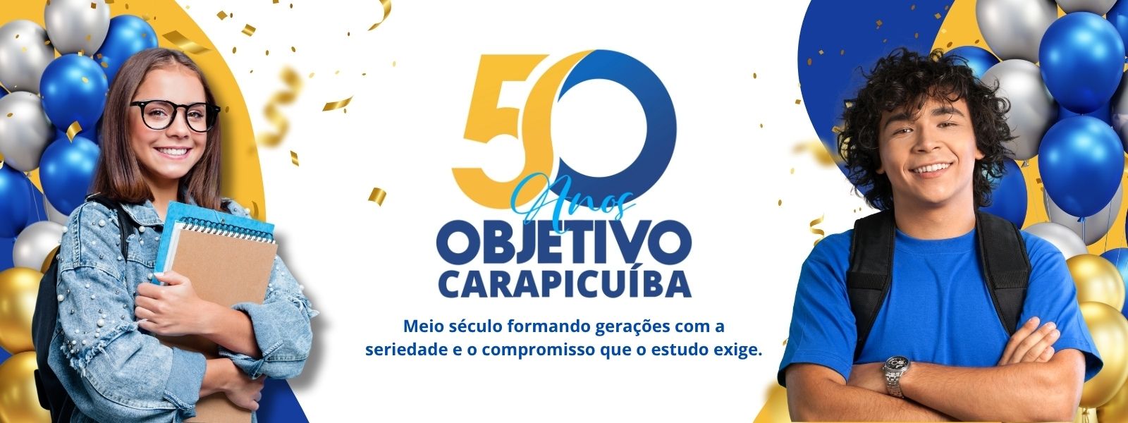 Banner 50 anos